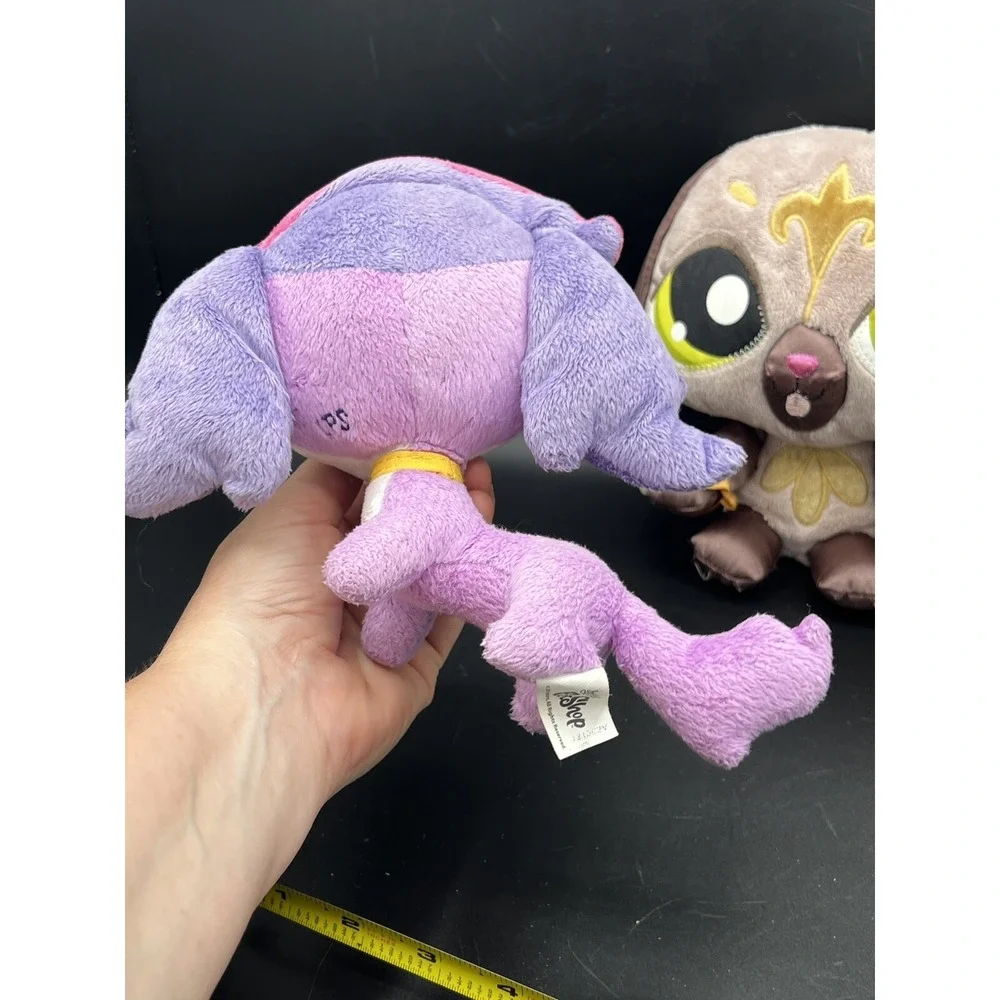 Littlest‎ Pet Shop Plush Stuffed Animals LPS Dog ~ Lot Of 3